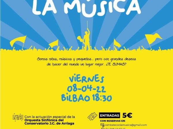 Combate con la música | Concierto solidario por&nbsp;Ucrania