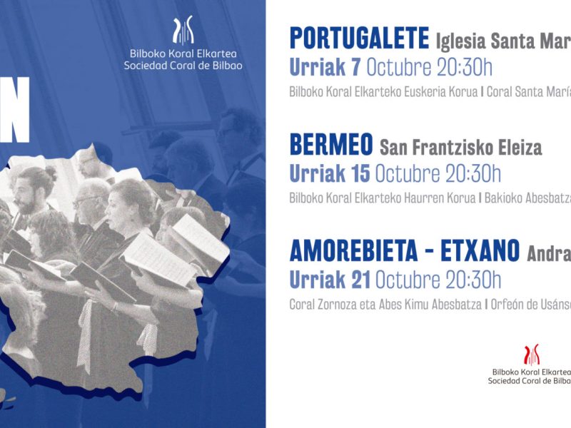 Bizkaia Kantuan 2022 | Ciclo de&nbsp;conciertos