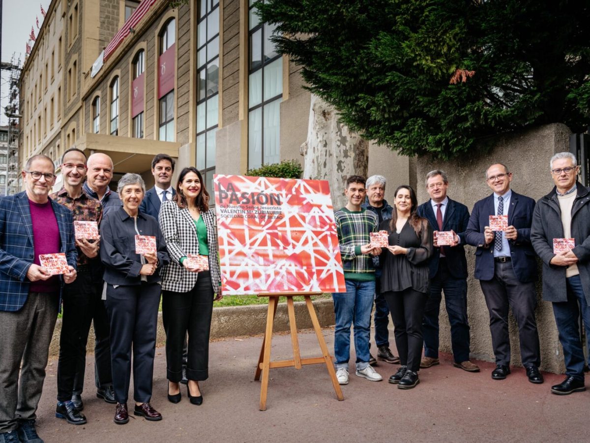 La Sociedad Coral de Bilbao presenta la grabación de La Pasión de&nbsp;Zubiaurre